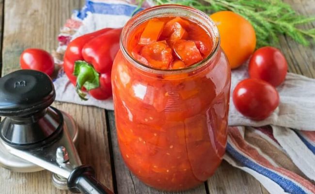 Как приготовить лечо из перцев и помидор на зиму без уксуса - простой рецепт пошагово